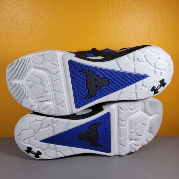 Under Armour Project Rock 4 Training Shoes Men's Size 8 3023695-400 Royal Blue - Picture 8 of 10